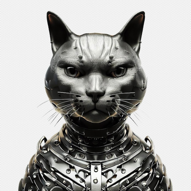 PSD gatto di metallo