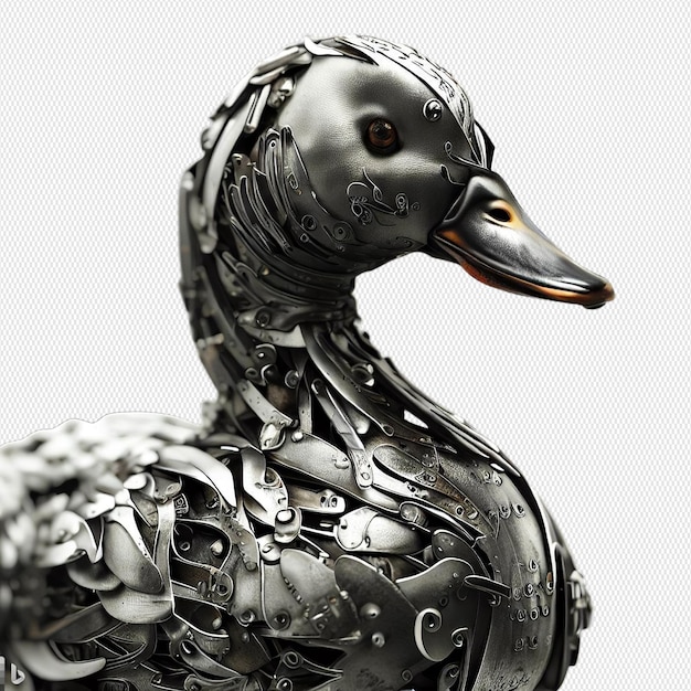 Metal duck