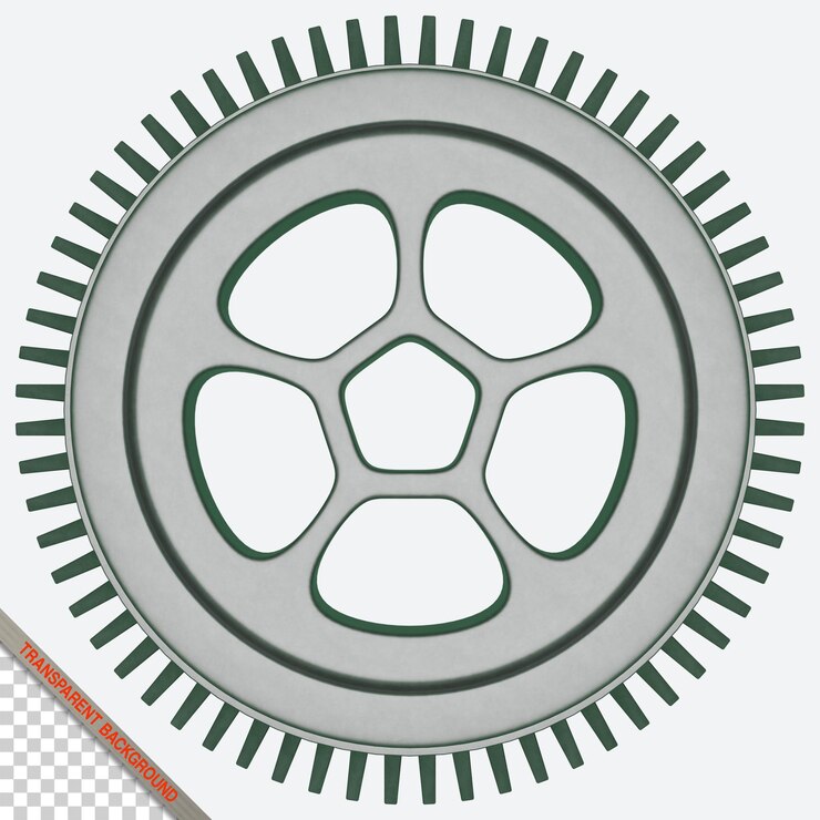 PSD metal gear wheel