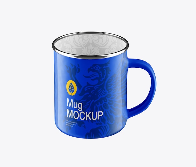 Metal Mug Mockup