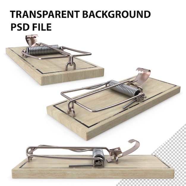 Metal Pedal Mouse Trap PNG