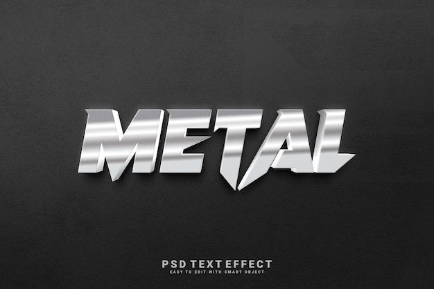 Metal Text Effect