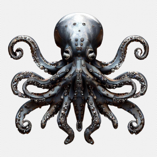 Metalen octopus