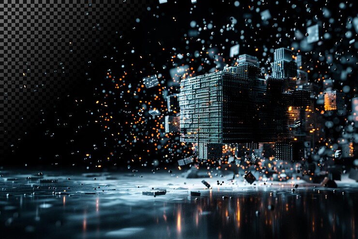 PSD metallic cube destruction
