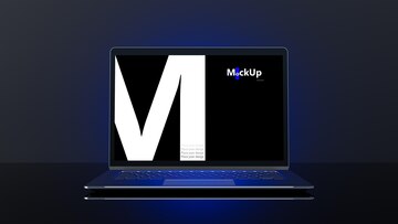 Bạn là một người yêu thích công nghệ và muốn có một chiếc laptop đẹp và chuyên nghiệp? Hãy thử mẫu mockup laptop kim loại đặt trên chân đế với ánh sáng màu xanh. Khi bạn sử dụng chiếc laptop này, bạn sẽ cảm thấy một cảm giác mới lạ và phong cách hơn bao giờ hết.