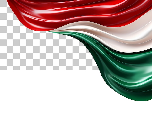 PSD Мексиканский флаг угол границы