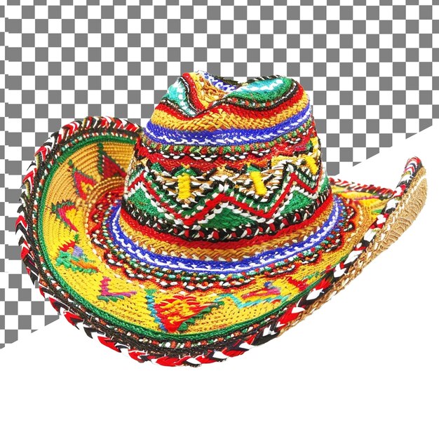 PSD mexican hat png background removed image