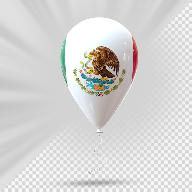 Mexico vlag ballon