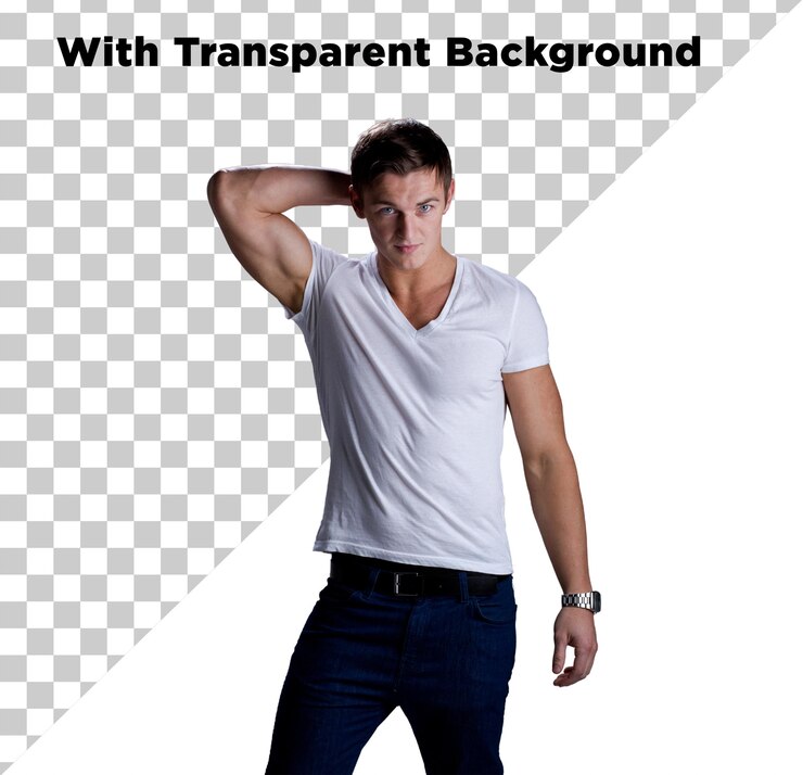 PSD mężczyzna przystojny model zdjęcie png psd