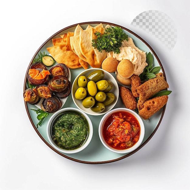 Meze assortment