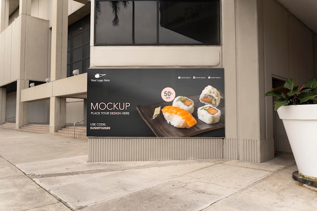 Miami billboards mockup