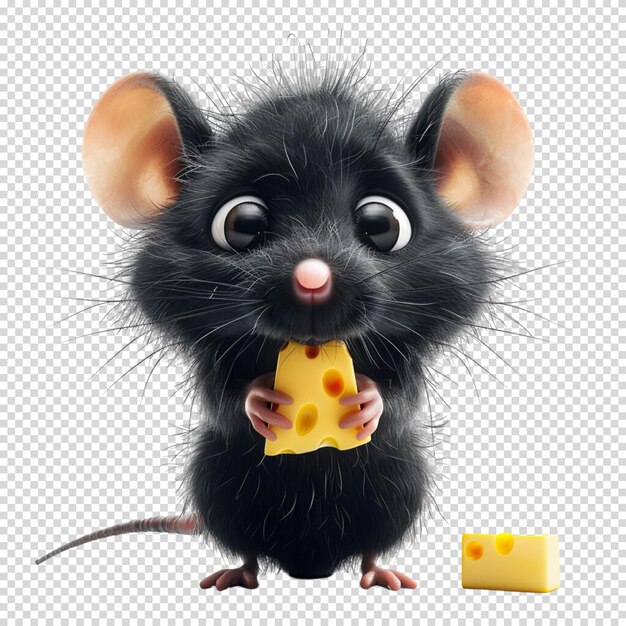 PSD mice isolated on transparent background