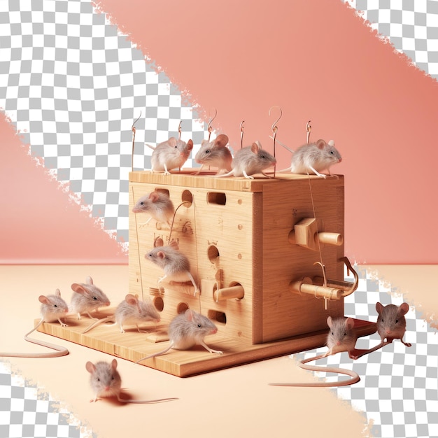 PSD mice trapped in the house using mousetrap