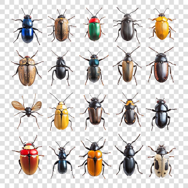 PSD micro set isolated on a transparent background
