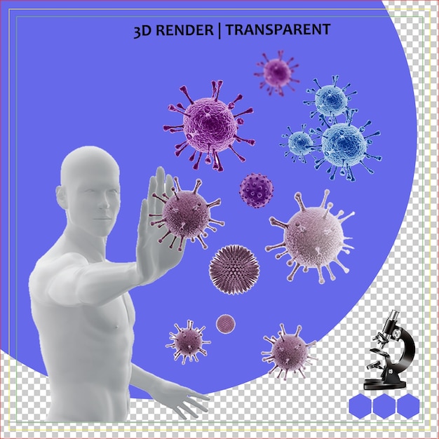 Microorganisms Viruses Bacteria Cells Microscopes Chemistry Scientific Methods and Diagnostic