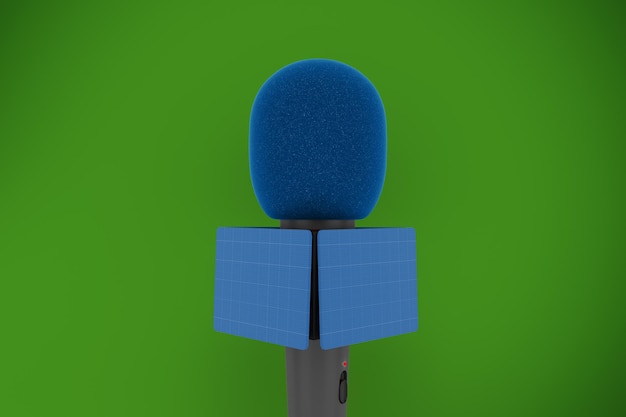 PSD microphone mockup