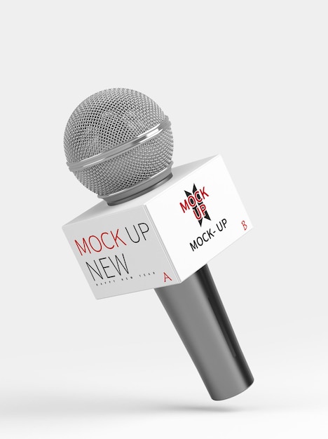 microphone mockup