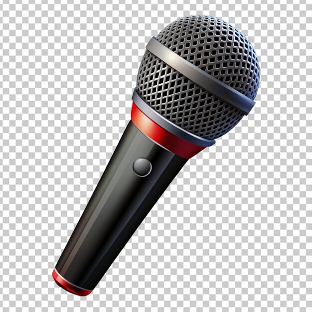 Microphone transparent background