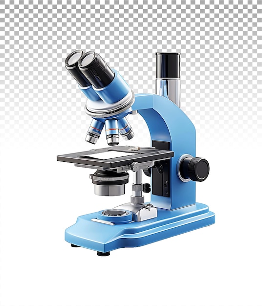 PSD 精密で明確な科学的視覚要素を保証する微鏡の明確さのカットアウト