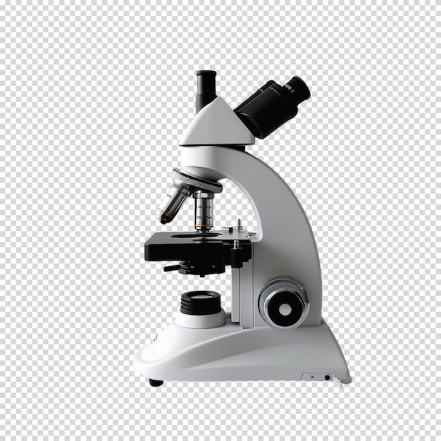 PSD microscope isolated on transparent background