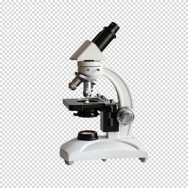 PSD microscope isolated on transparent background