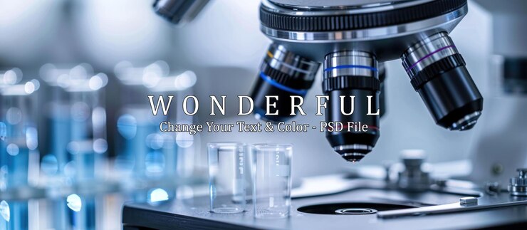PSD microscope in a lab