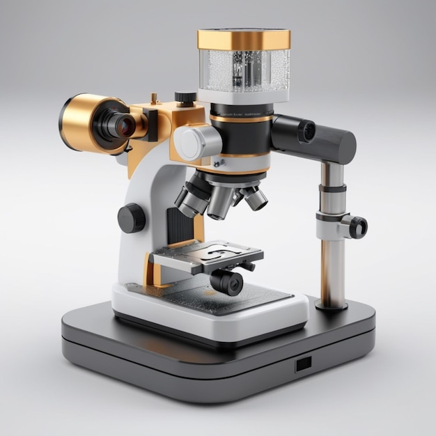 PSD microscope psd on a white background