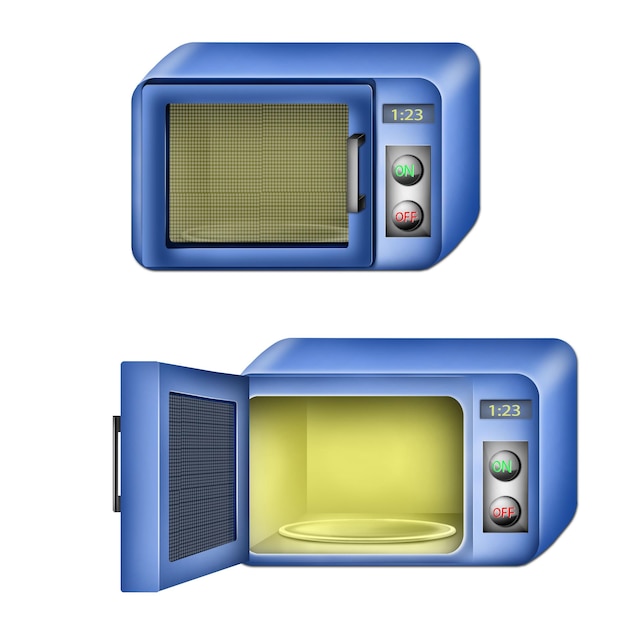 PSD microwave oven