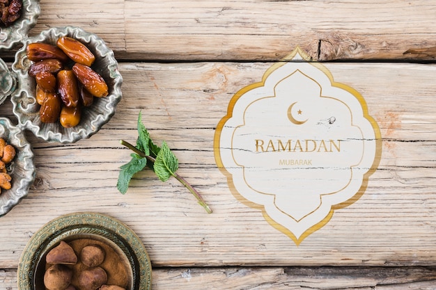 Mieszkanie Leżał Makietę Ramadanu Na Logo