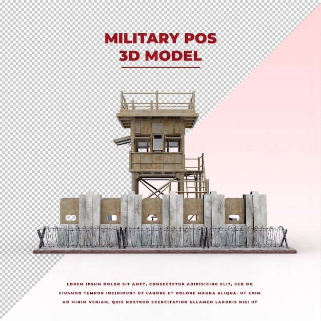 militaire positie