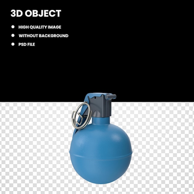 PSD military frag grenade