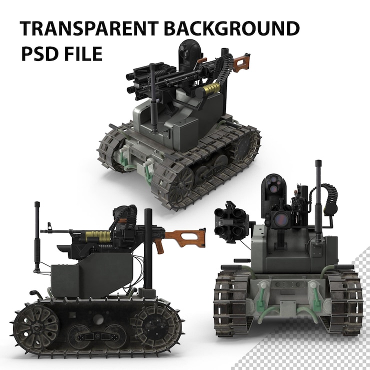 PSD военный робот png