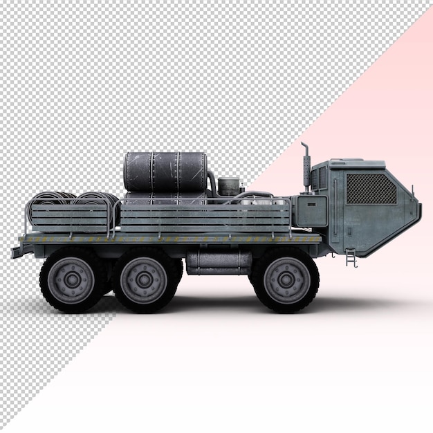 Military supply truck