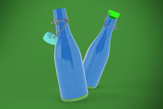 PSD milk bottle