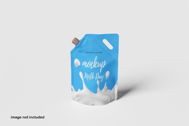 PSD mockup di latte