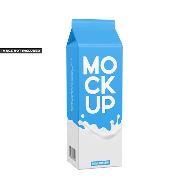 Milk Pack Mockup