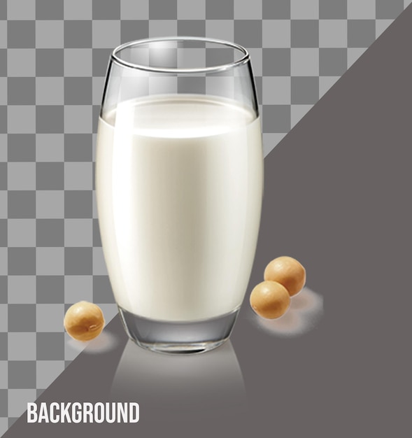 PSD milk png image