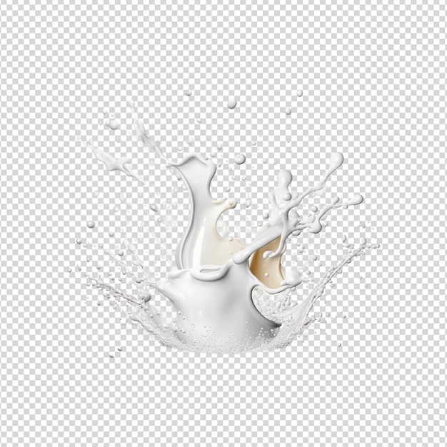 PSD milk splash