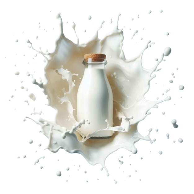 PSD milk splash