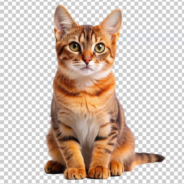 PSD milo cat on transparent background