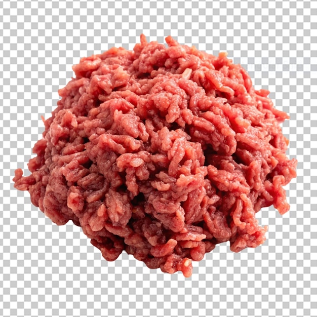 PSD mince hamburger lamb minced white