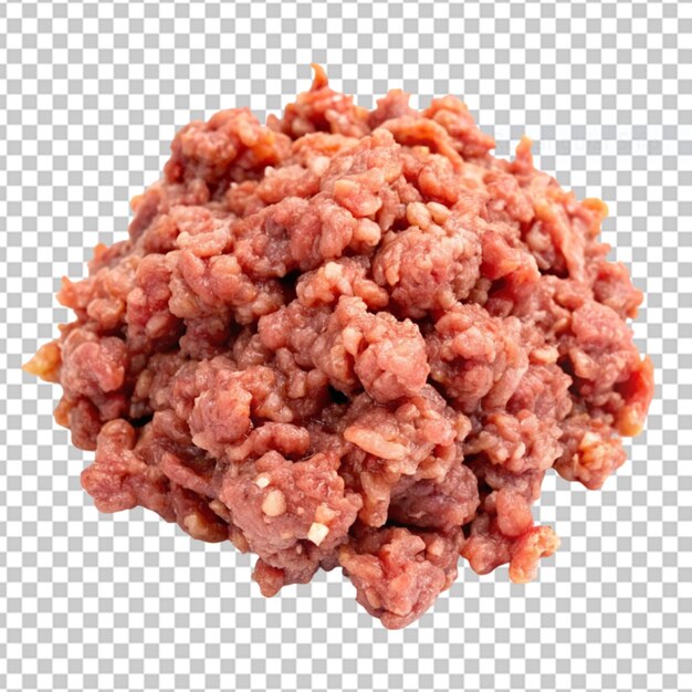 PSD mince hamburger lamb minced white