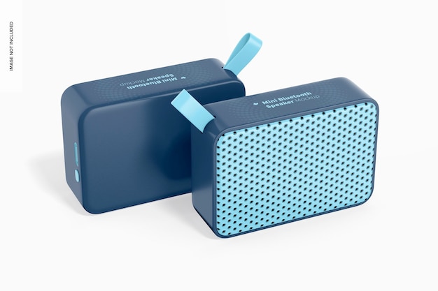 ミニBluetoothスピーカーのモックアップ