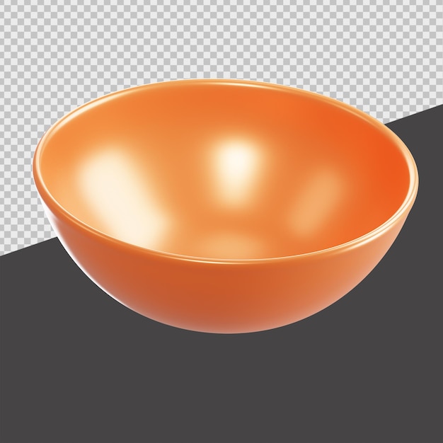 Mini bowl 3d kitchen illustrations