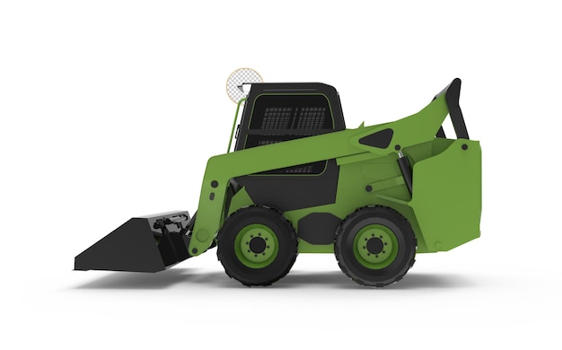 PSD mini zielony ciągnik siodłowy jcb pojazd ciężki