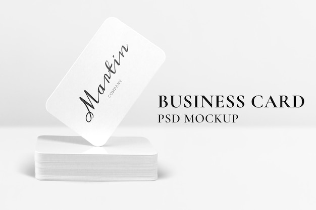 PSD minimal business card mockup psd branding identity