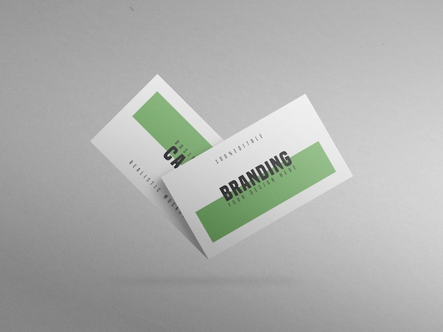 Minimal business card  mockup