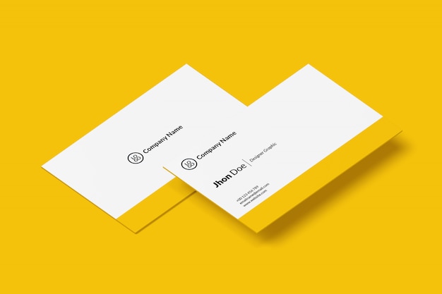 Minimal Business Card Mockup