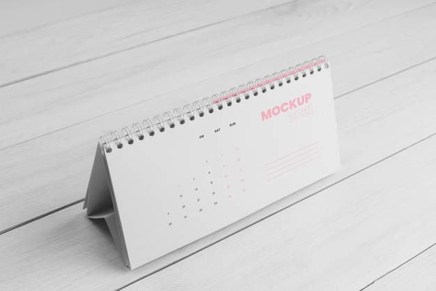 Minimal calendar mock-up assortment