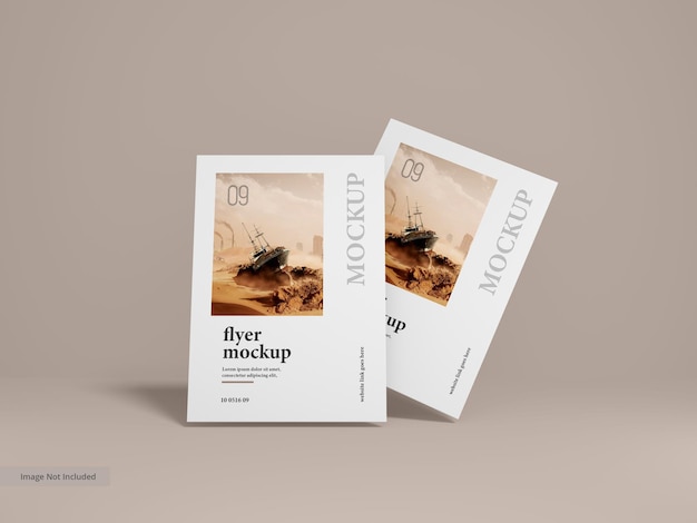 Minimal Corporate Flyer Mockup